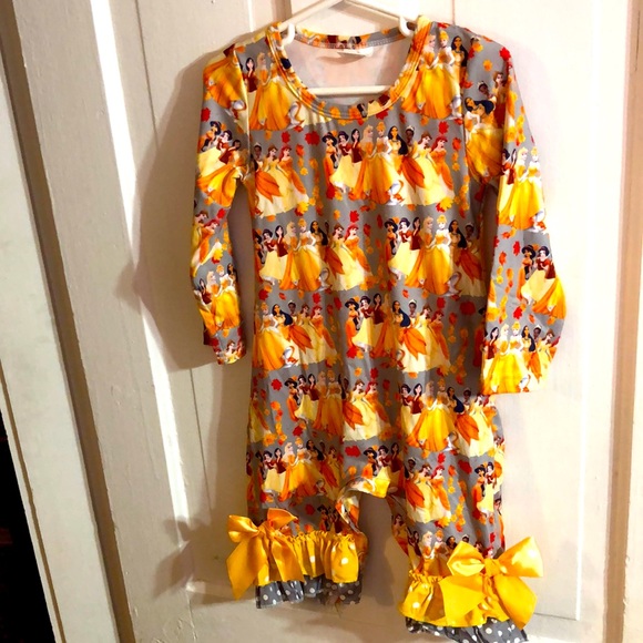 Boutique Princess fall romper size 2/3t - Picture 1 of 1
